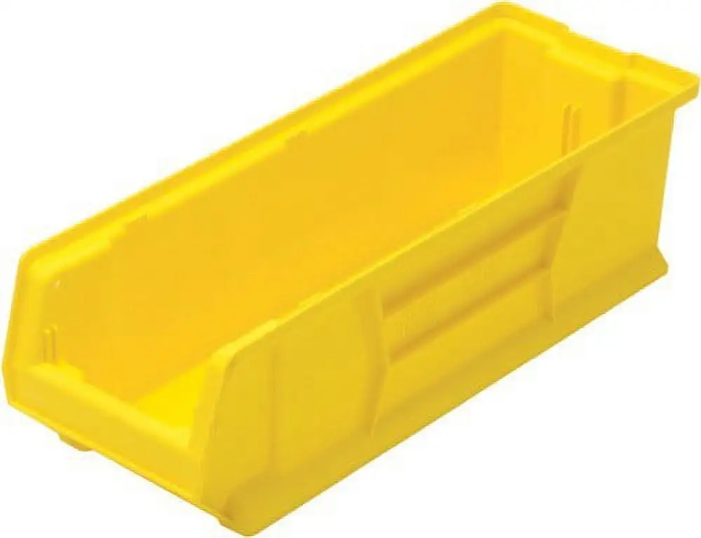 12 Pack of 24 Deep x 7 Wide x 4 High Yellow Shelf Bins