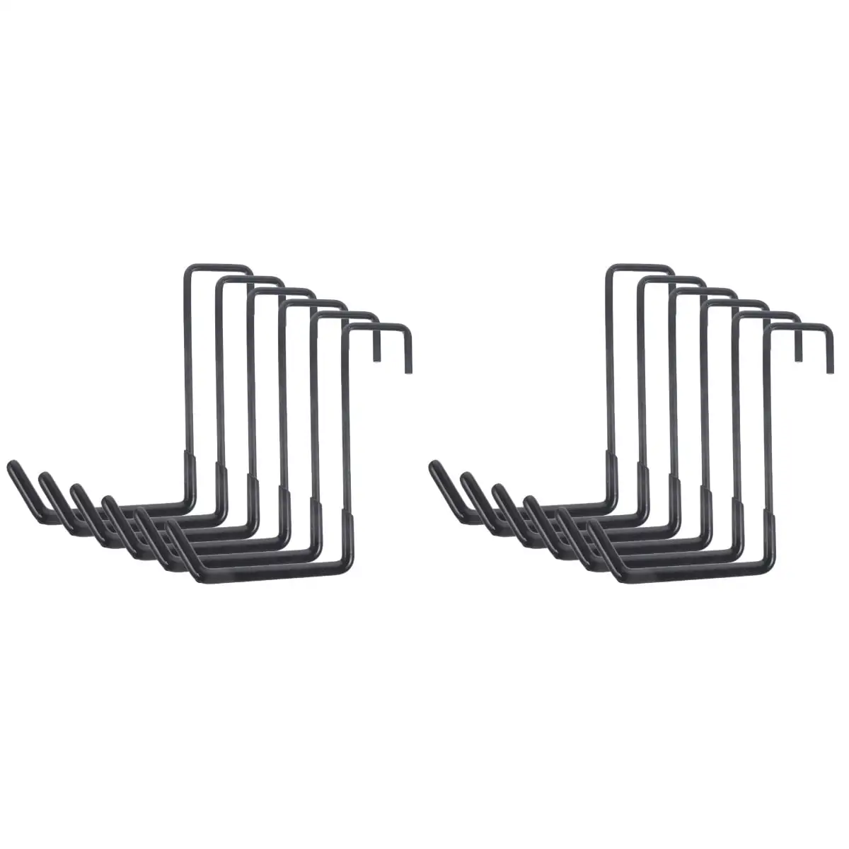 12 Pcs Garage Warehouse Garden Multi-purpose Nail-free Load-bearing Storage Hook Large 4pcs Black Hanger Hooks Heavy Bike Outdoor Pvc