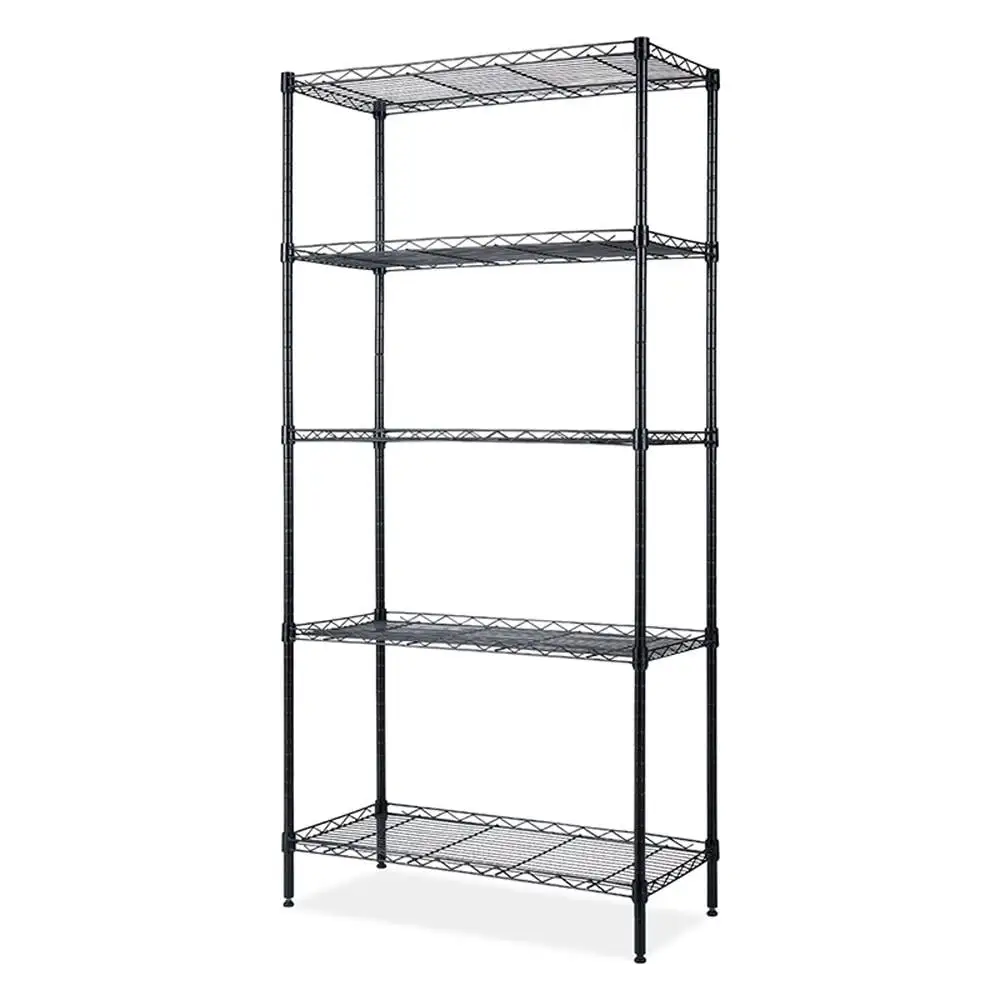 EasingRoom 5-Tier Wire Shelving Unit Capacity for 200 lbs. 24D x 12.5W x 59H