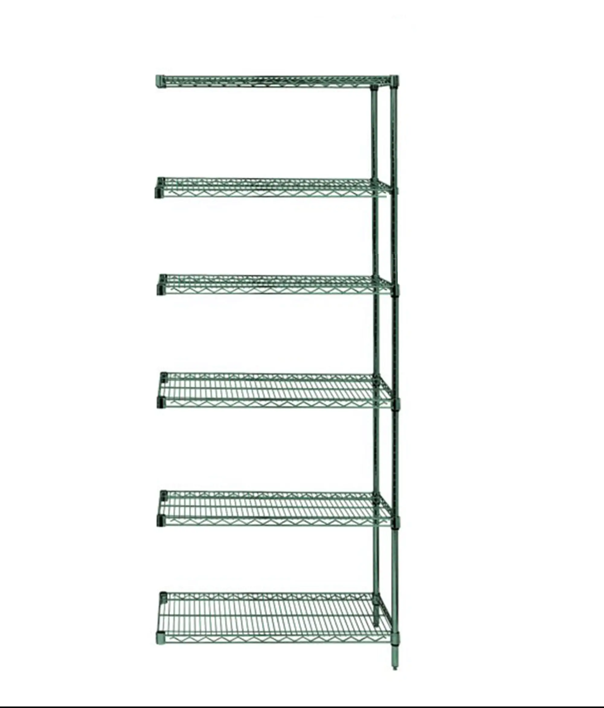 14 Deep x 36 Wide x 74 High 6 Tier Freezer Add-On Shelving Unit