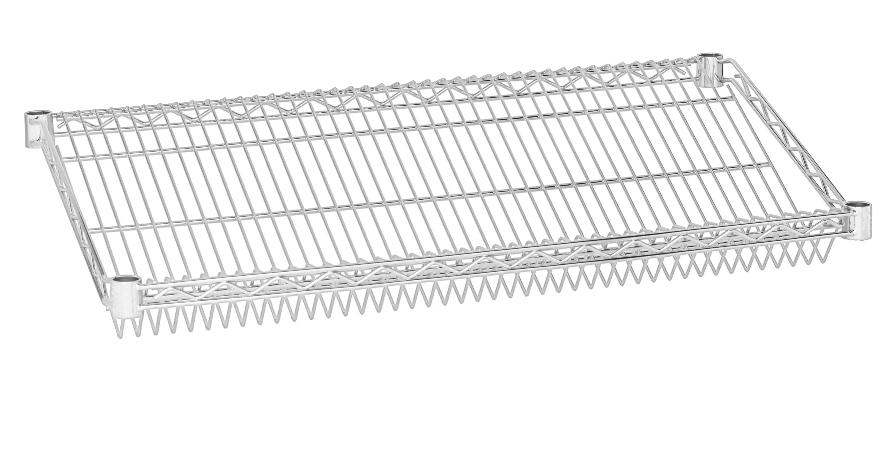 18 Deep x 48 Wide Individual Slanted Wire Shelf