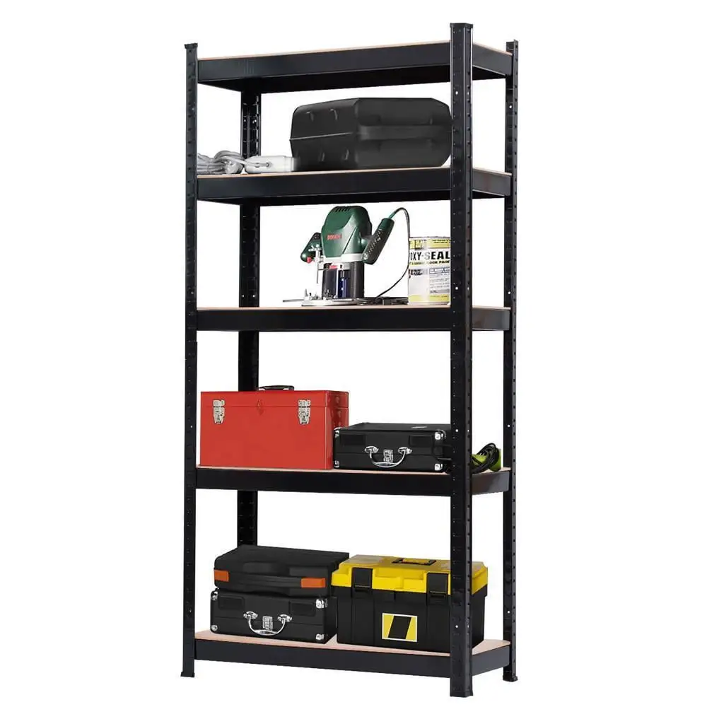 2 PACK 5 Tier Metal Storage Rack Shelf Garage Storage Organizer Capacity 331LBS