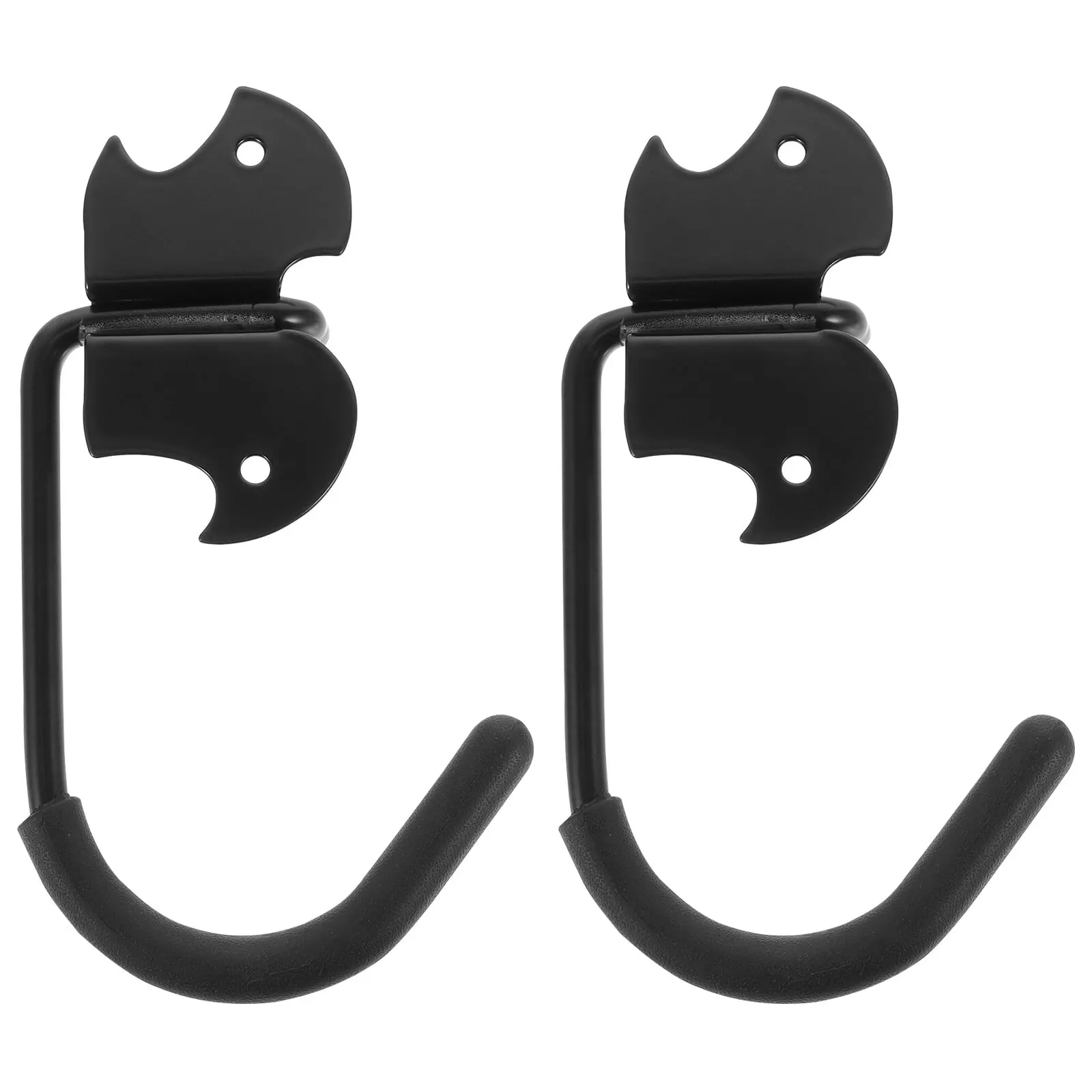 2 Pcs Bike Hook Garage Storage Hooks for Hanging Ceiling Hanger Metal Clothes Wall