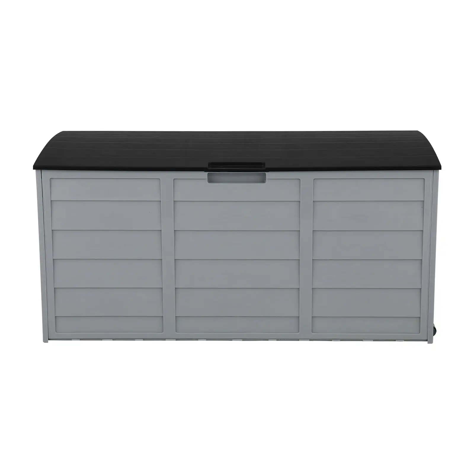 260L Outdoor Garden Plastic Storage Deck Box Chest Lockable Seat for Tools. Cushions. Toys - 75 Gallon Capacity