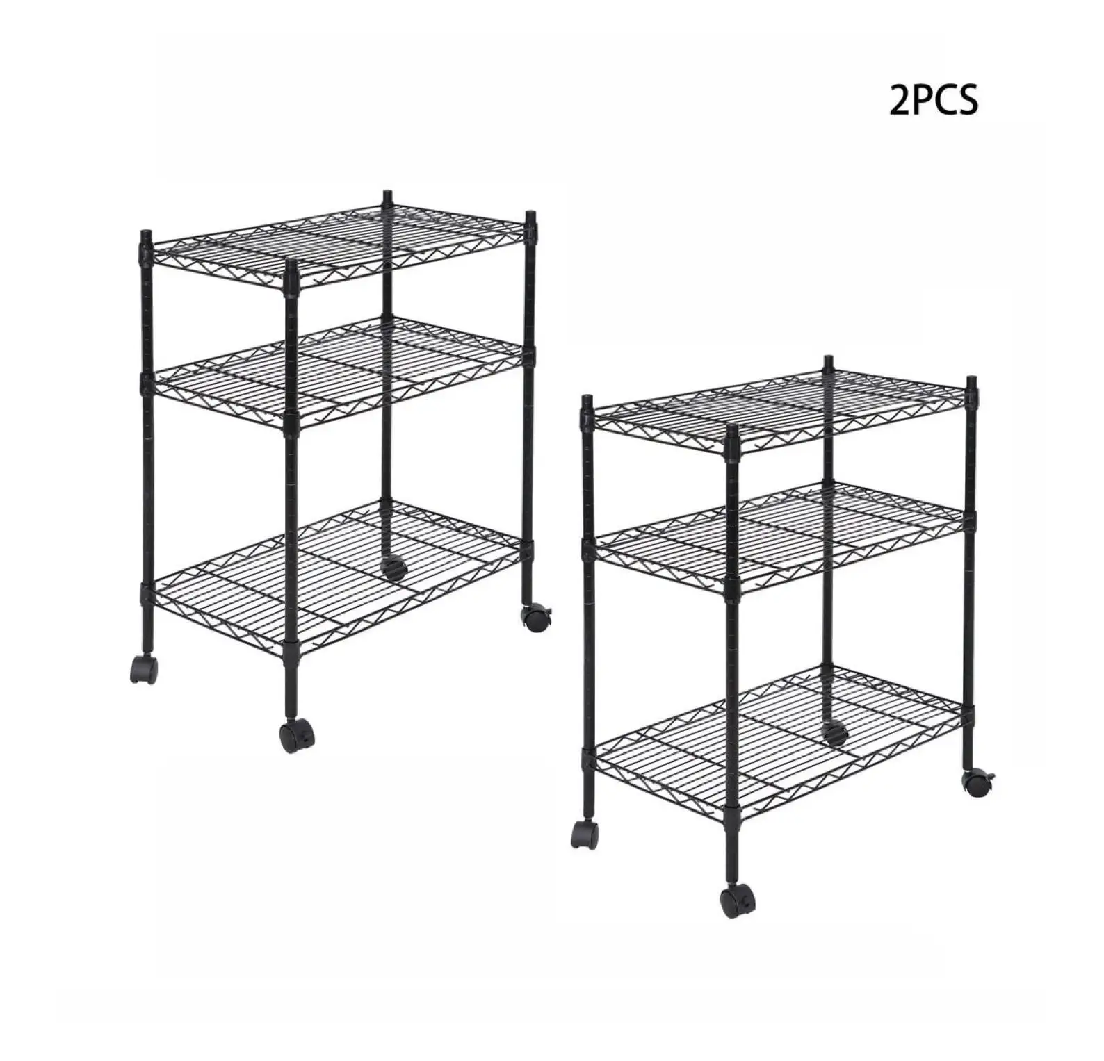 3/4/5 Tier Heavy Duty Storage Shelves Garage Shelf Metal Shelving Organization