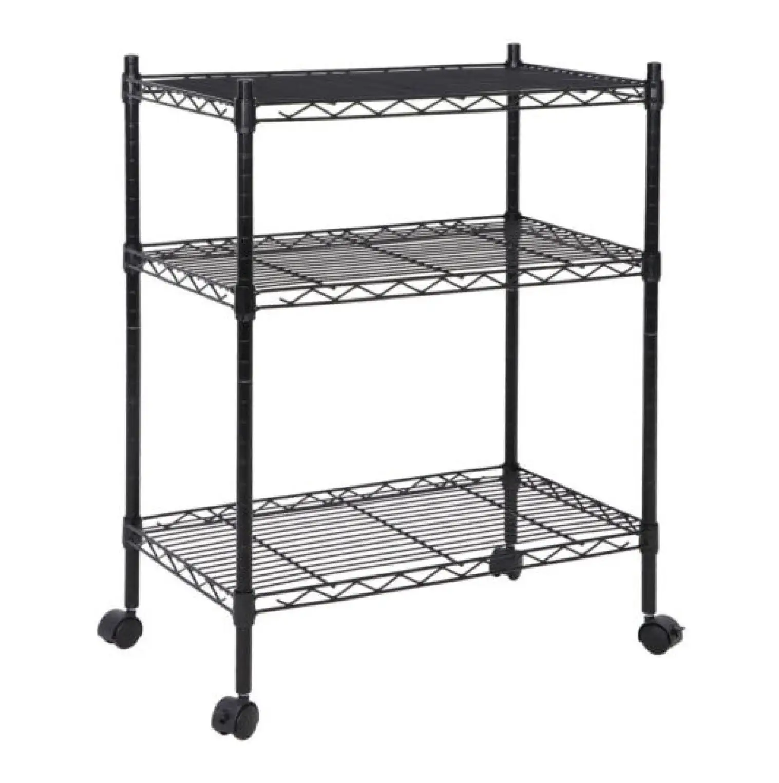 3/4/5 Tier Storage Shelving Unit Steel Organizer Wire Rack Heavy Duty