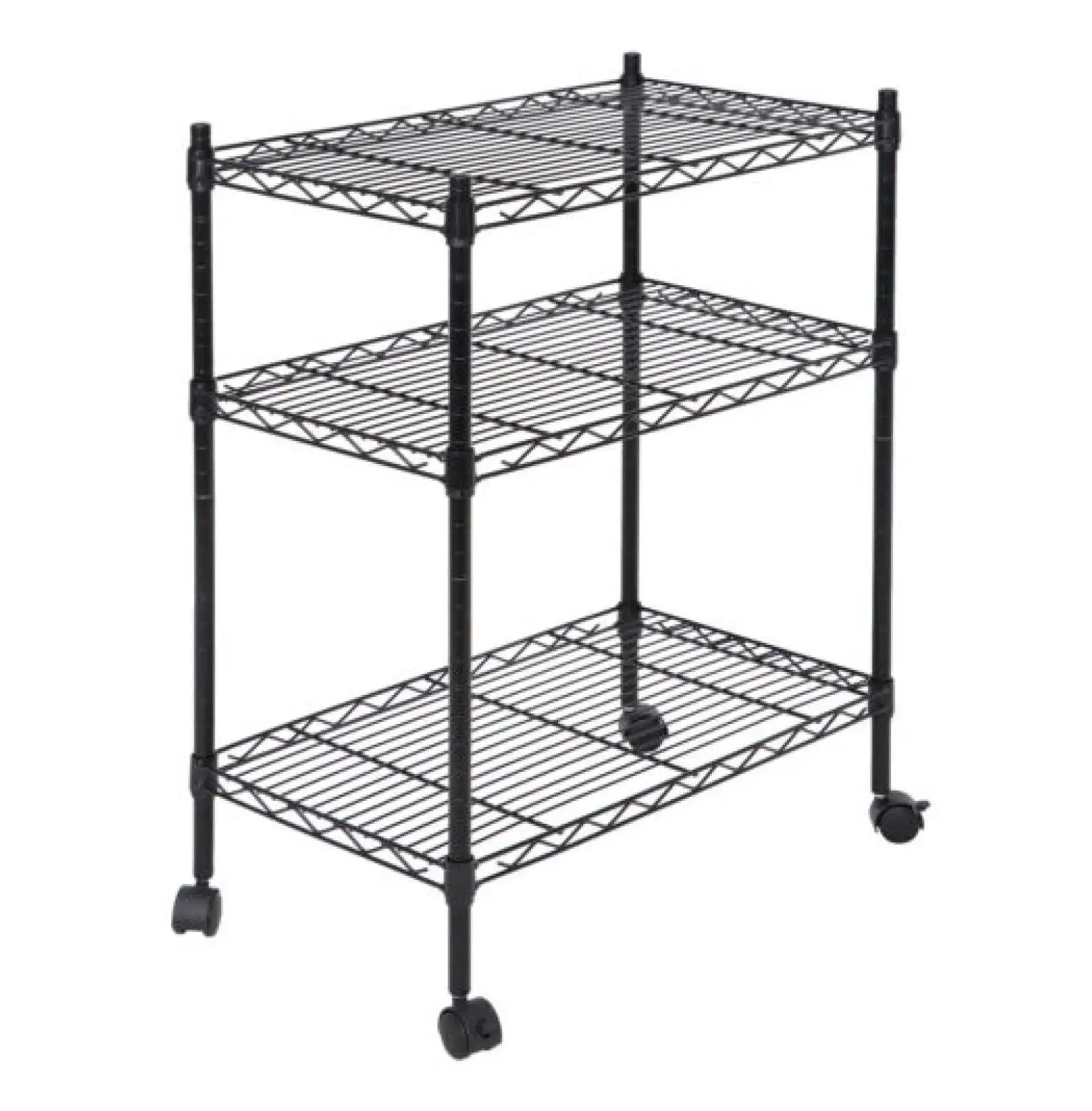 3/4/5-Tiers Metal Storage Rack Wire Shelving Unit Heavy Duty Storage Shelves