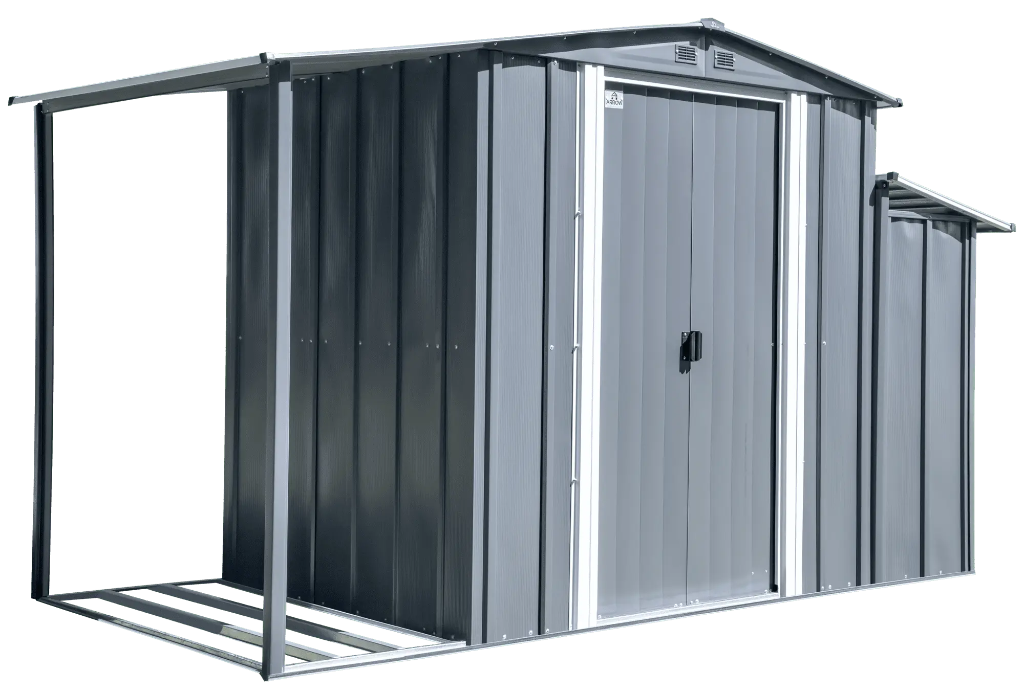 3-in-1 Steel Utility Shed