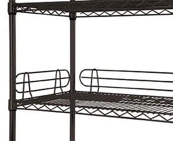 30 Wide Black Wire Shelf Ledge