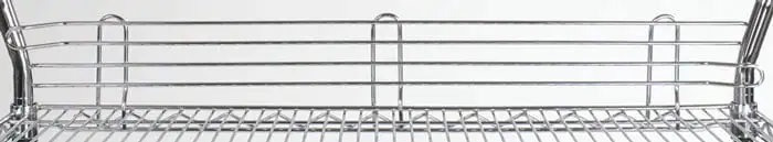 30 Wide Chrome Wire Shelf Ledge