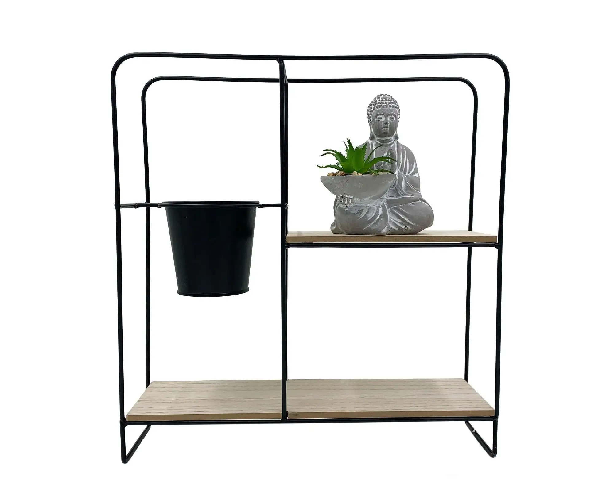 Buddah Shelf with Planter