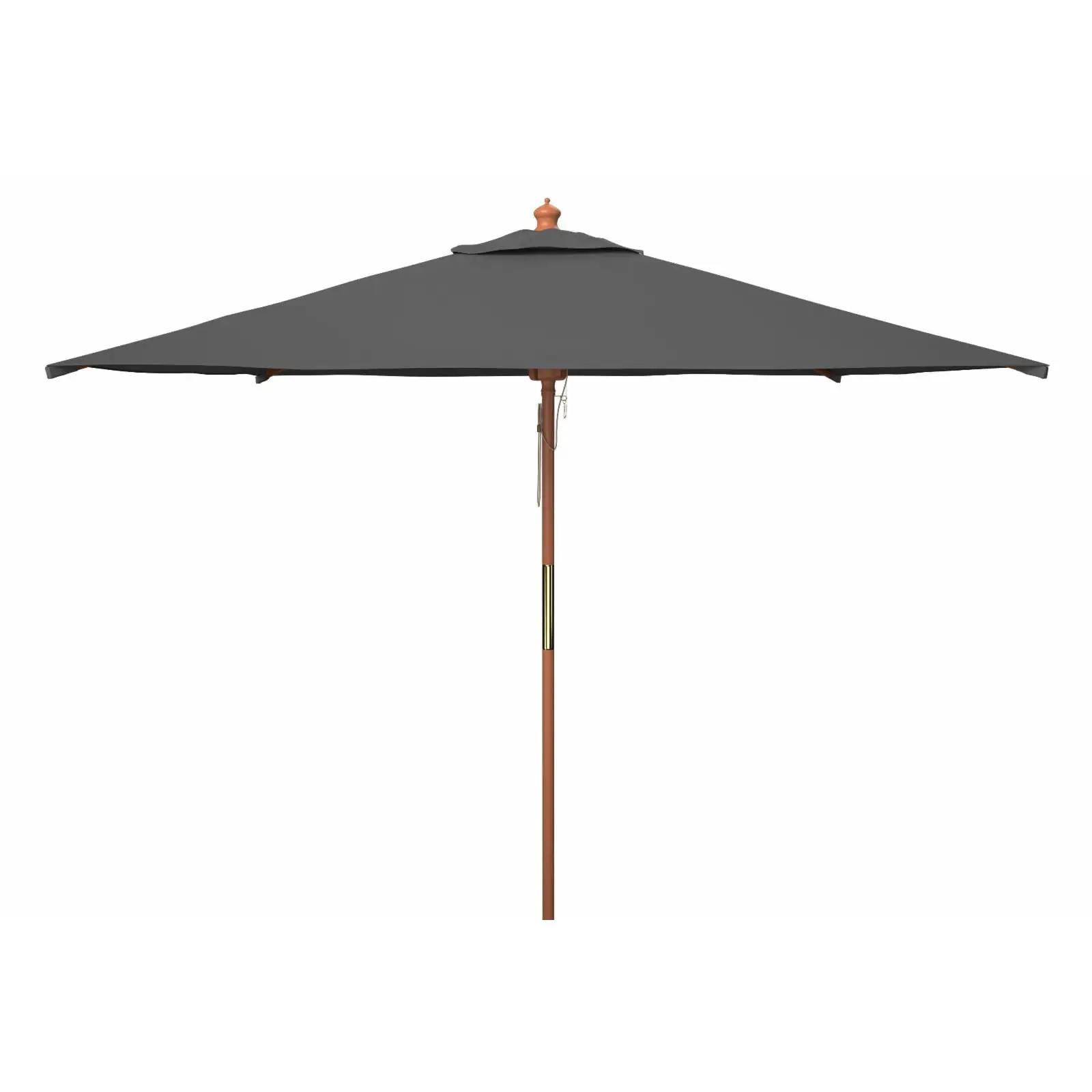 Safavieh Velop 7.5ft Wood Patio Umbrella