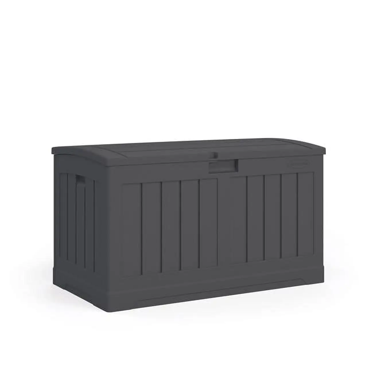 37 x 22 in. & 50 gal Peppercorn Plastic Deck Box