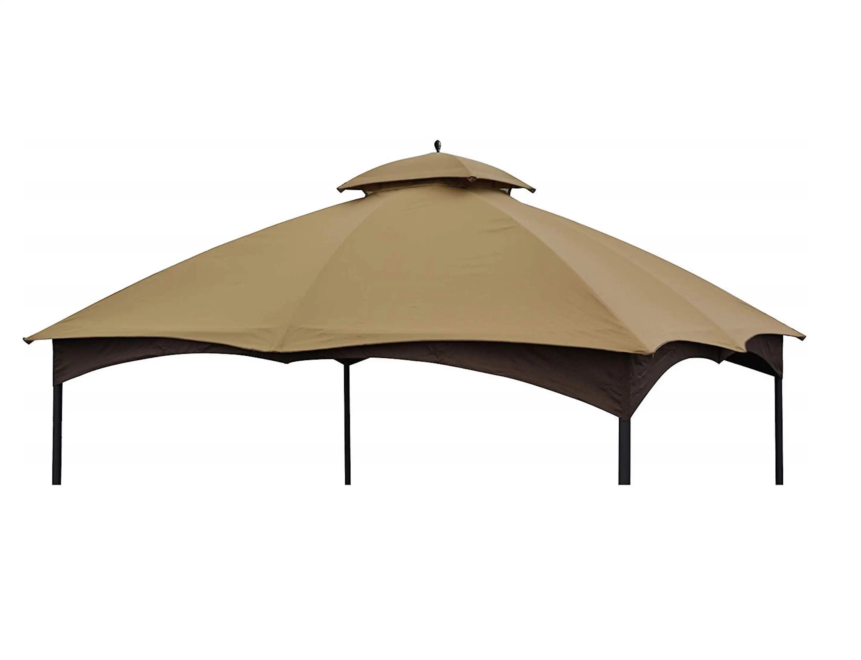 APEX GARDEN Replacement Canopy Top for Lowe's Allen Roth 10'x12' Gazebo #GF-12S004BTO/GF-12S004B-1