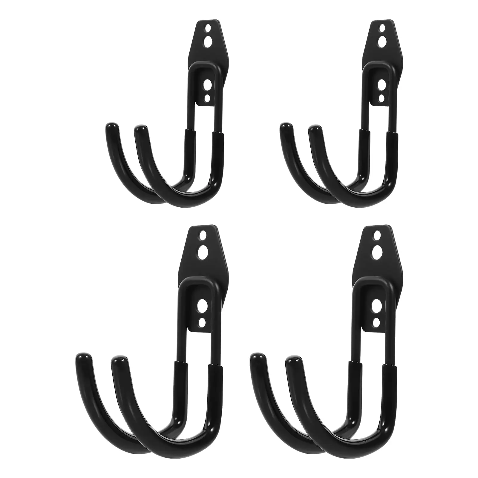 4 Pcs Garage Hook Organization Hooks Heavy Duty Bike Wall Mount Rack Tool Organizers