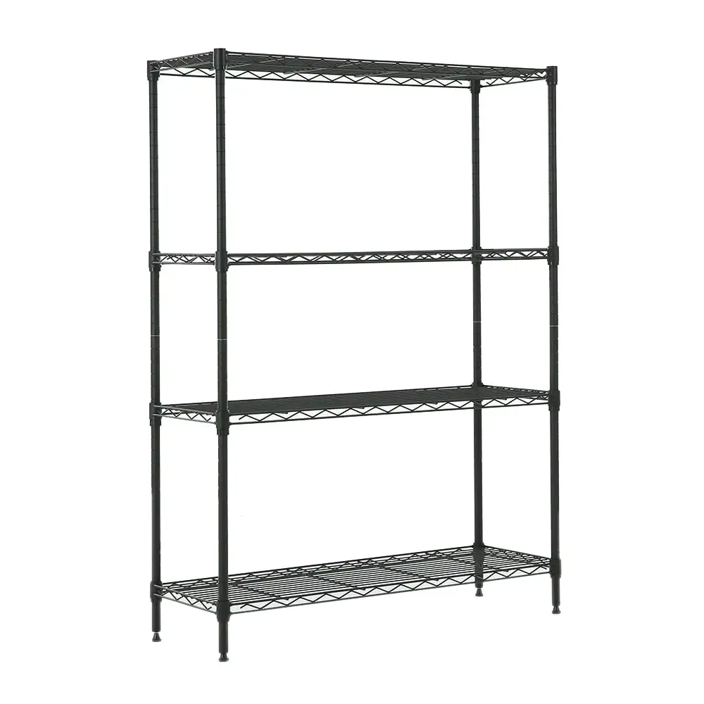 4 tier grey shelving 11.8x33.x45.5in