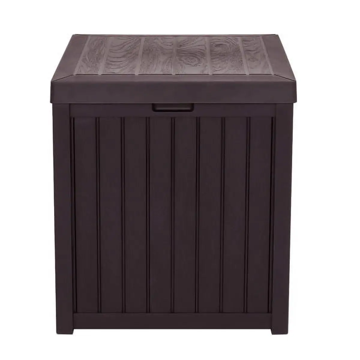 51gal 195L Outdoor Garden Plastic Storage Deck Box Chest Tools Cushions Toys Seat