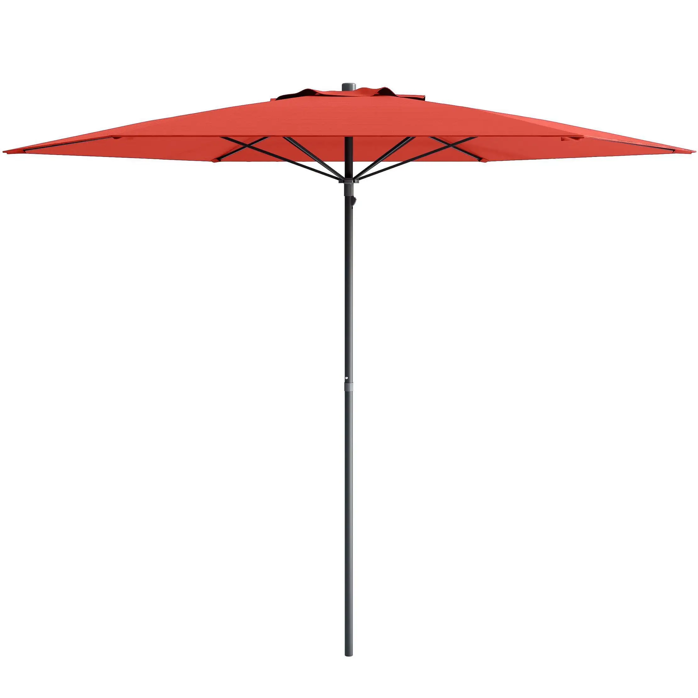 7.5' x 7.5' UV and Wind Resistant Beach/Patio Umbrella Crimson Red