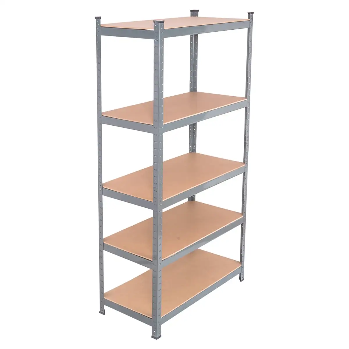 72Height 5-tier Steel Garage Shelf Metal Adjustable Storage Rack Unit