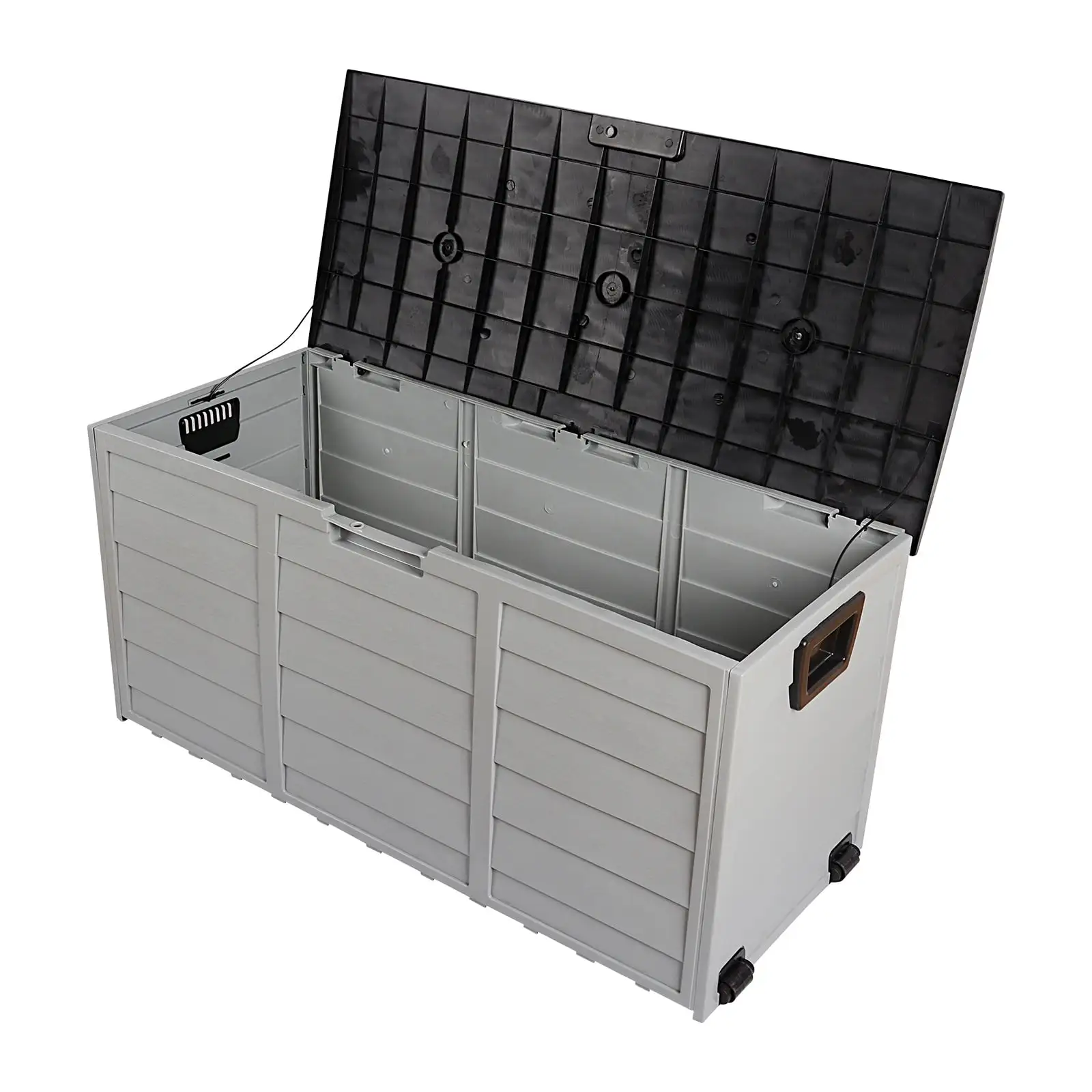 75gal 260L Outdoor Garden Plastic Storage Deck Box Chest Tools for Patio Furniture.Garden Tools