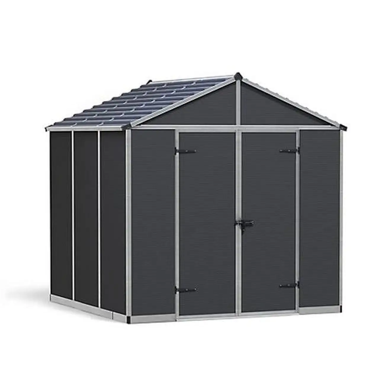 8 x 8 ft. Rubicon Shed - Gray