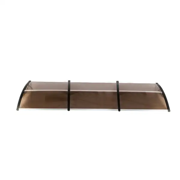 300 x 96 Household Application Door & Window Awnings Brown Board & Black Holder