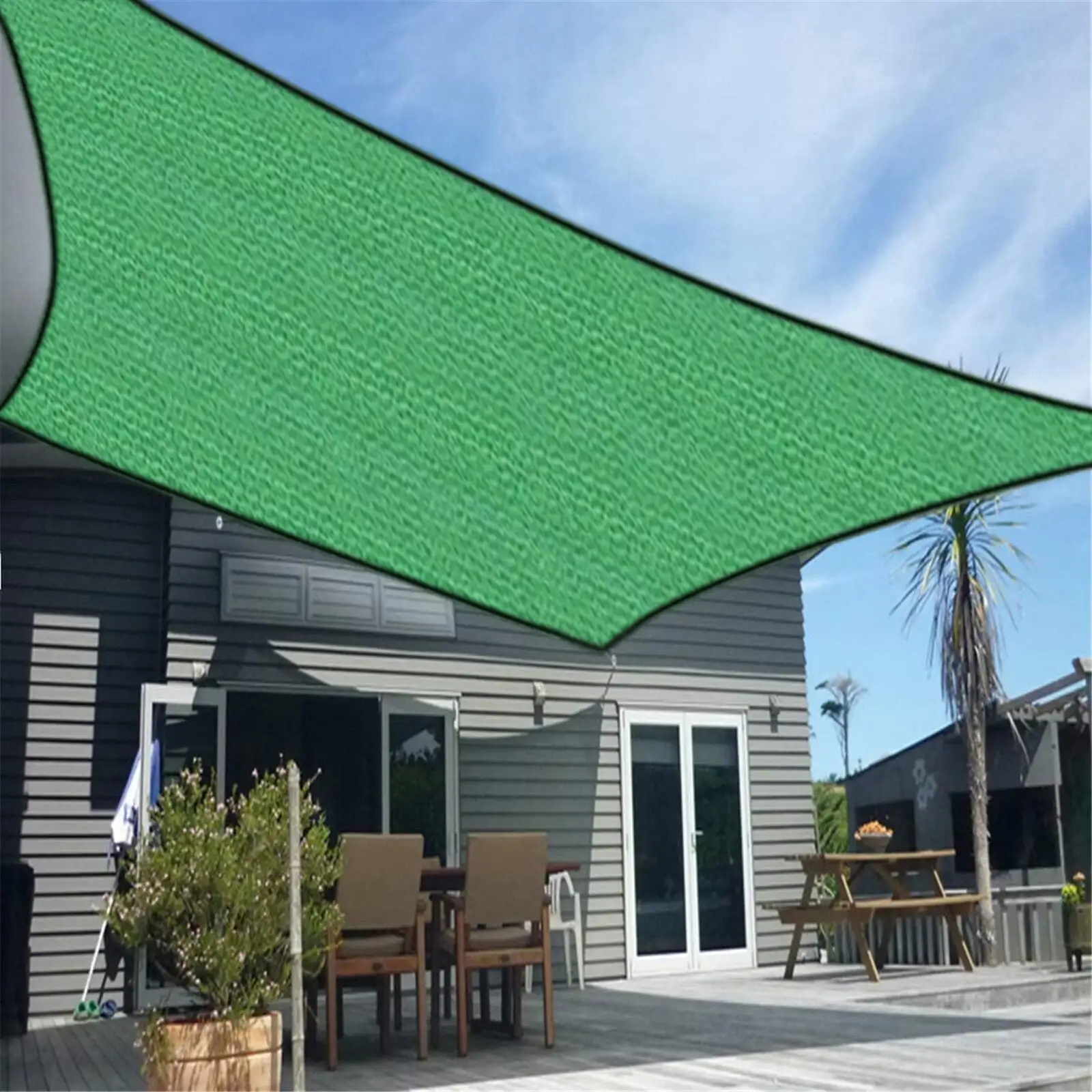 2023 Summer Savings Clearance! WJSXC Sun Shade Canopy.Outdoor Sunshade Swimming Pool Sun Awning - 95% Sunshine Protection - Rectangle Shade Canopy Sunshine Block for Patio Garden Outdoor Facility B