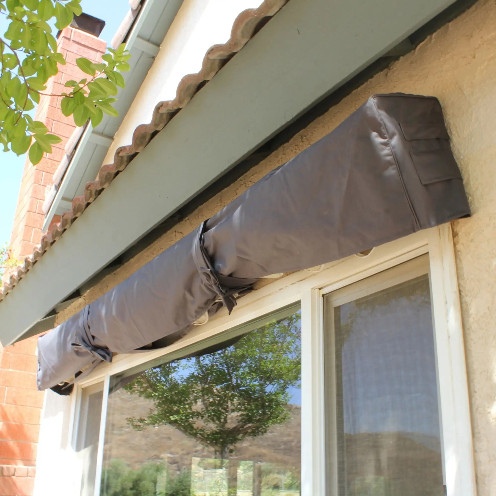 ADVANING 10' Wide All Weather Heavy Duty Protective Retractable Awning Cover Multiple Colors