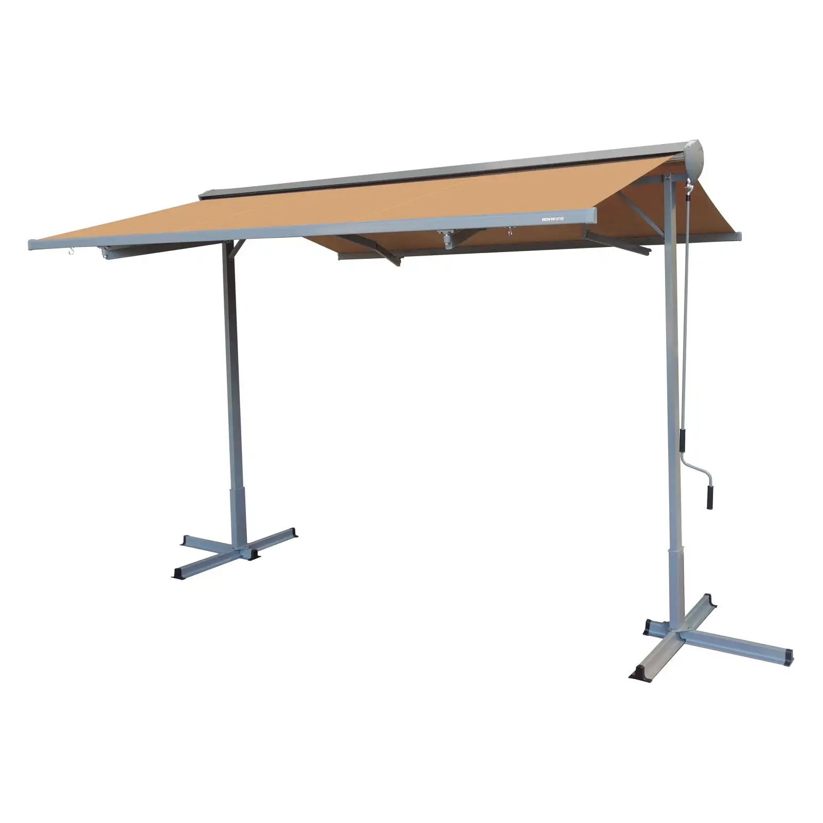 ADVANING 11' x 10' Manual Free Standing Retractable Patio Awning. Multiple Colors