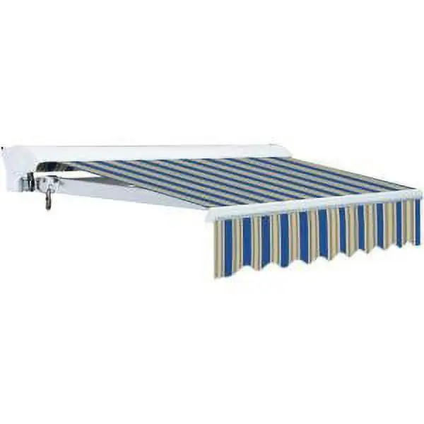 ADVANING 16' x 10' MOTORIZED Retractable Semi Cassette Patio Awning. Multiple Colors