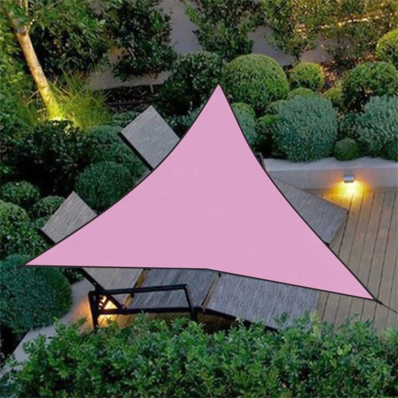 ANMUYUM Triangle Awning. Uv Blocking For Patios. Gardens And Backyards. Easy To Install Patio Awning