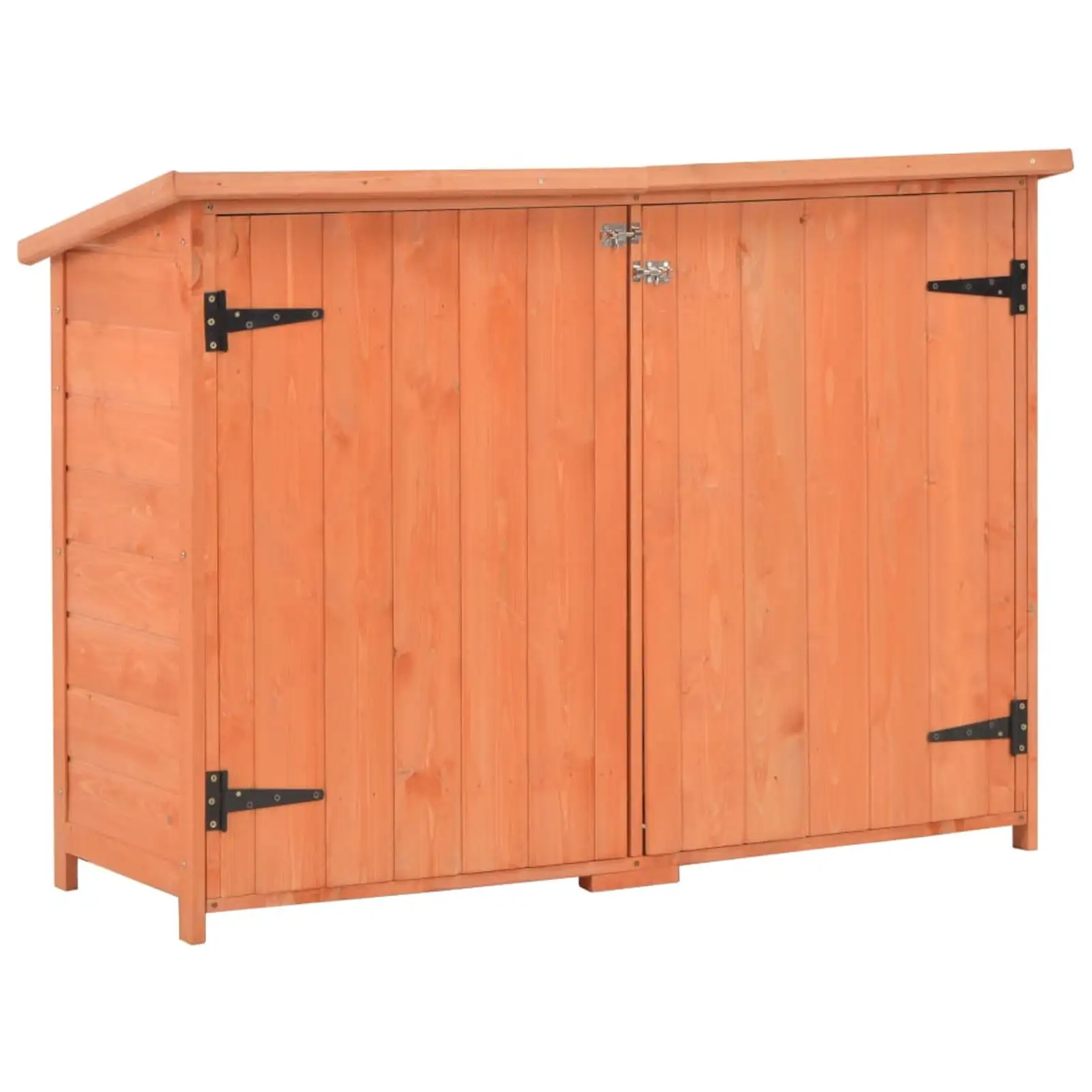 Aibecy Garden Storage Shed 47.2x19.6x35.8 Wood