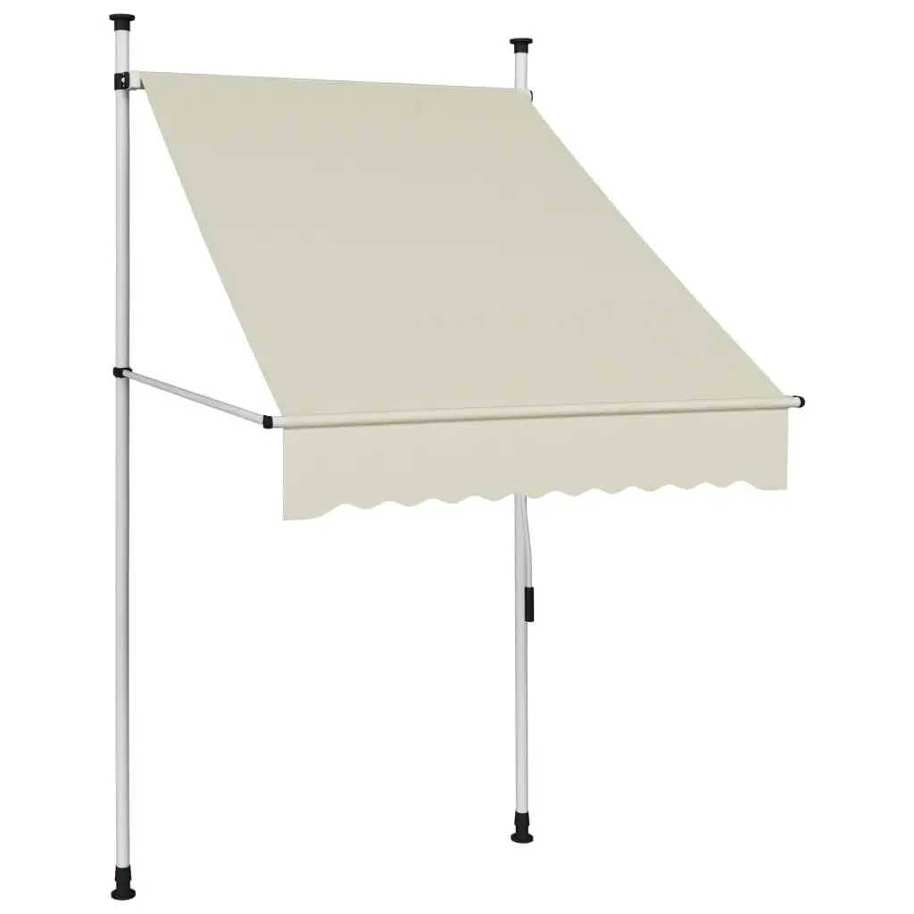 Aibecy Manual Retractable Awning 39.4 Cream