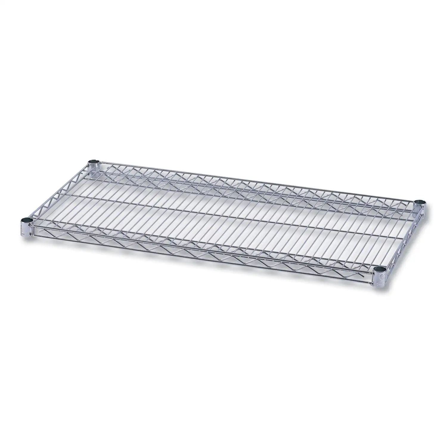 Alera Industrial Wire Shelving Extra Wire Shelves. 36w x 18d. Silver. 2 Shelves/Carton