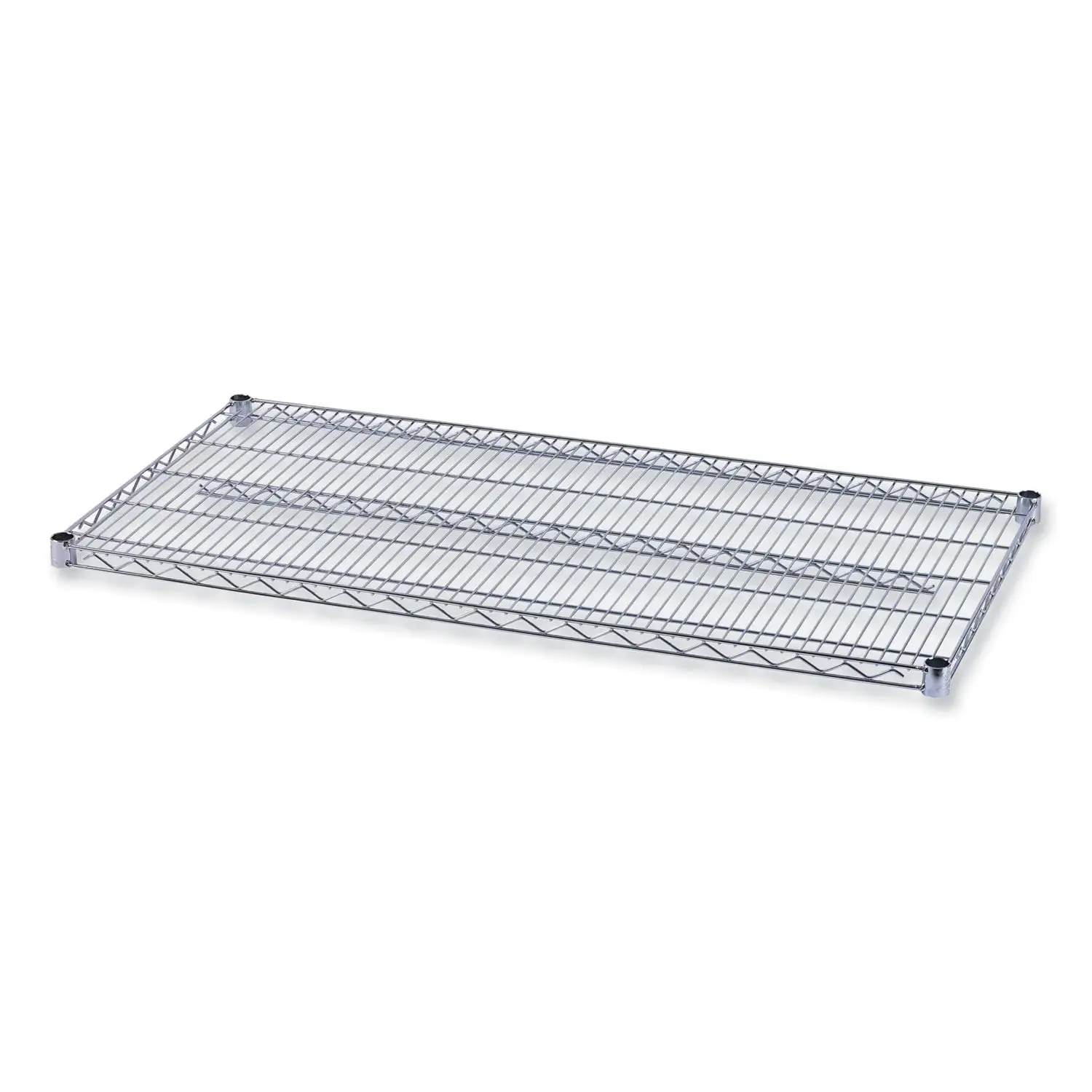 Alera Industrial Wire Shelving Extra Wire Shelves. 48w x 24d. Silver. 2 Shelves/Carton