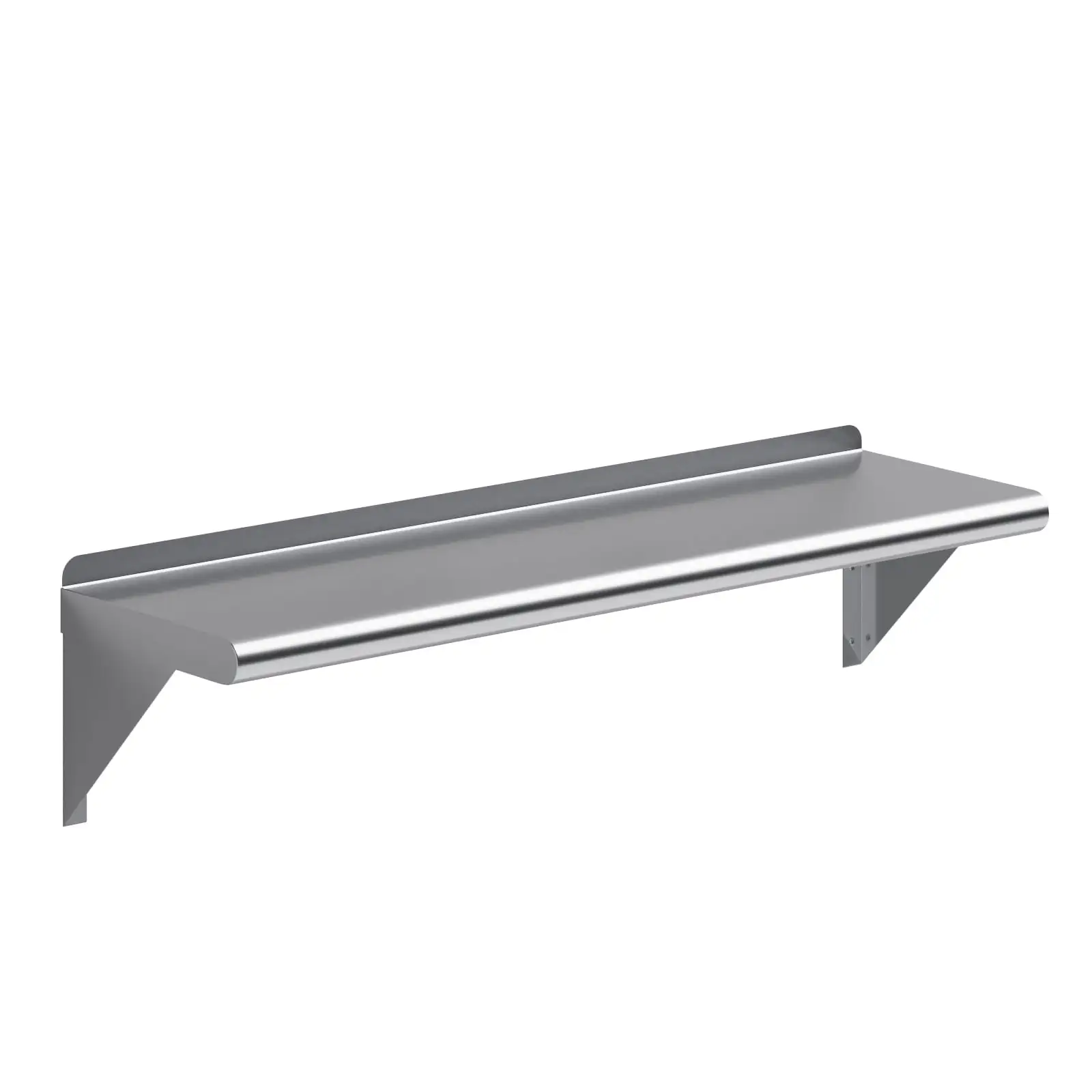 AmGood 36 Long x 10 Deep Stainless Steel Wall Shelf | NSF Certified | Appliance & Equipment Metal Shelving | Kitchen. Restaurant. Garage. Laundry. Utility Room