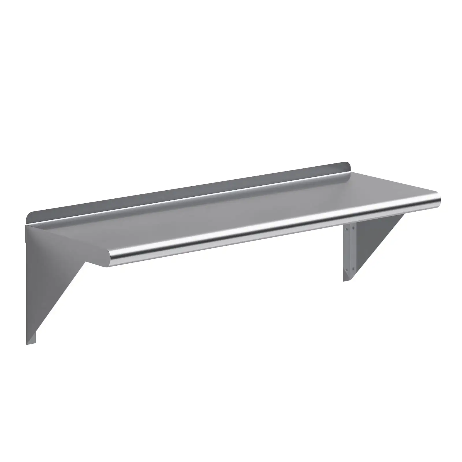 AmGood 36 Long x 12 Deep Stainless Steel Wall Shelf | NSF Certified | Appliance & Equipment Metal Shelving | Kitchen. Restaurant. Garage. Laundry. Utility Room