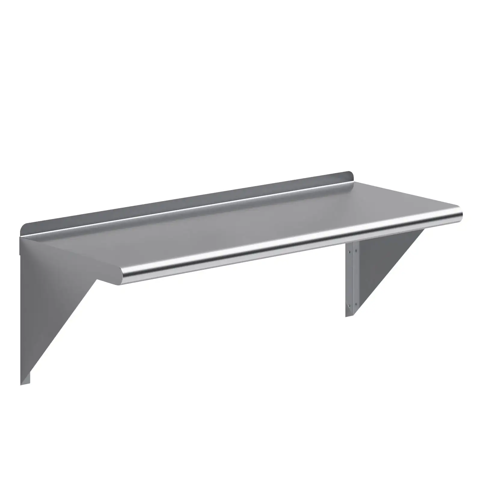 AmGood 36 Long x 14 Deep Stainless Steel Wall Shelf | NSF Certified | Appliance & Equipment Metal Shelving | Kitchen. Restaurant. Garage. Laundry. Utility Room