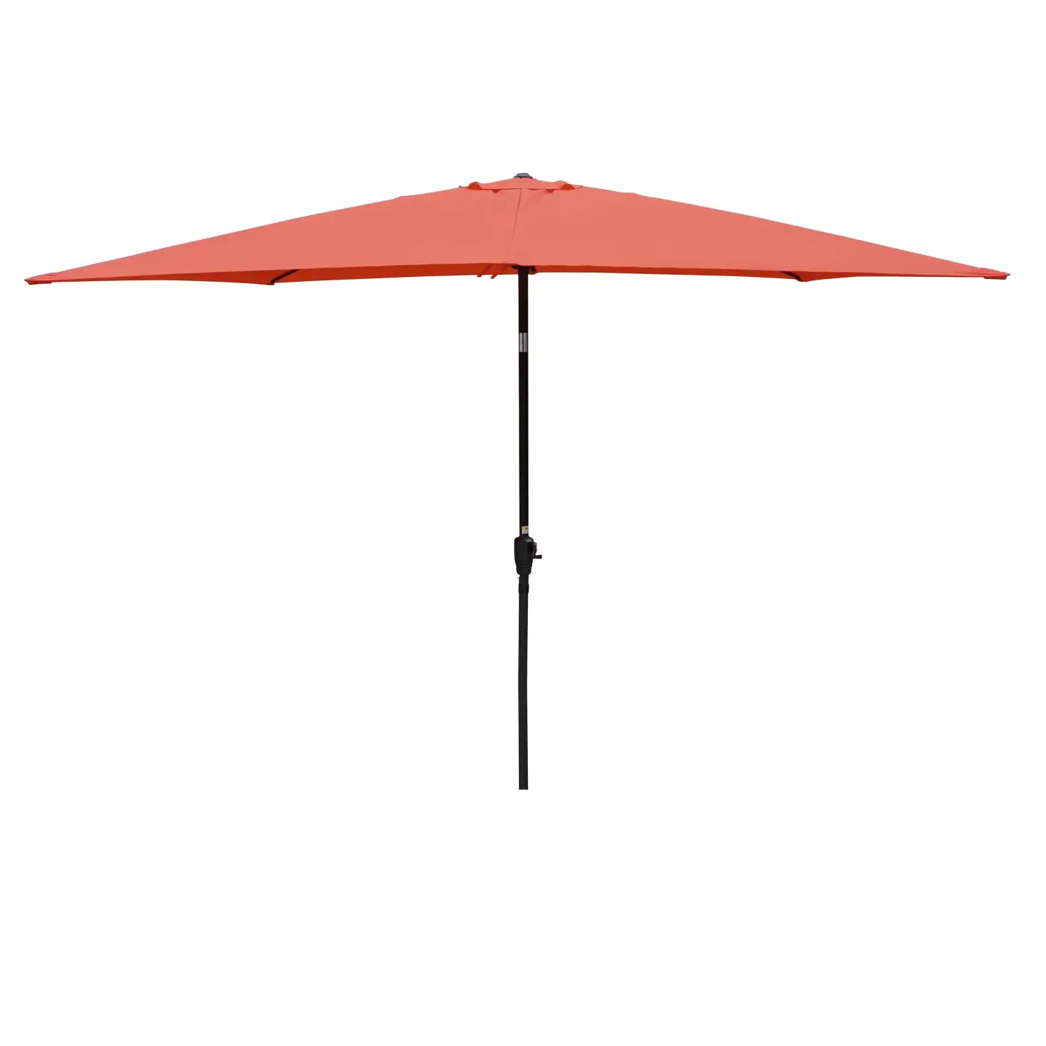 Ambifirner Outdoor Haven 6 x 9ft Waterproof Patio Umbrella with Crank. Tilt. Ideal for Garden. Backyard. Poolside. and Market Use