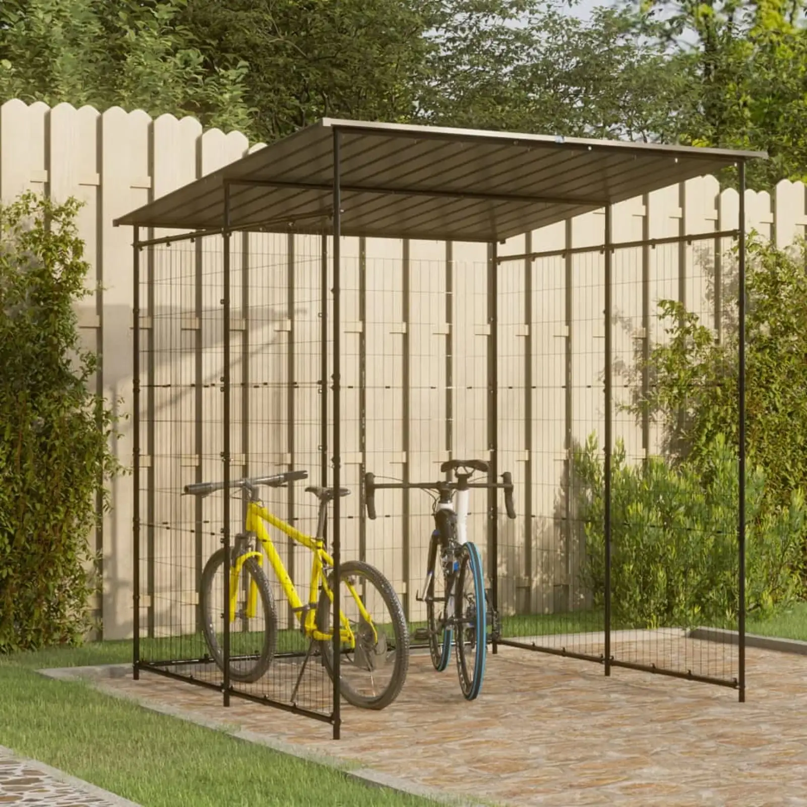 Andoer Bicycle shed against rain and direct sunlight 74.8x74.8x87.4 .Steel