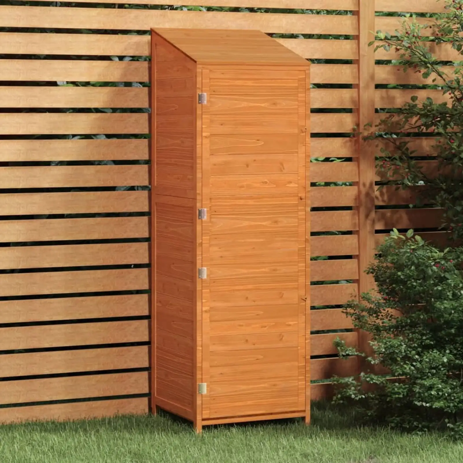 Andoer Garden Shed Brown 21.7x20.5x68.7 Solid Wood Fir