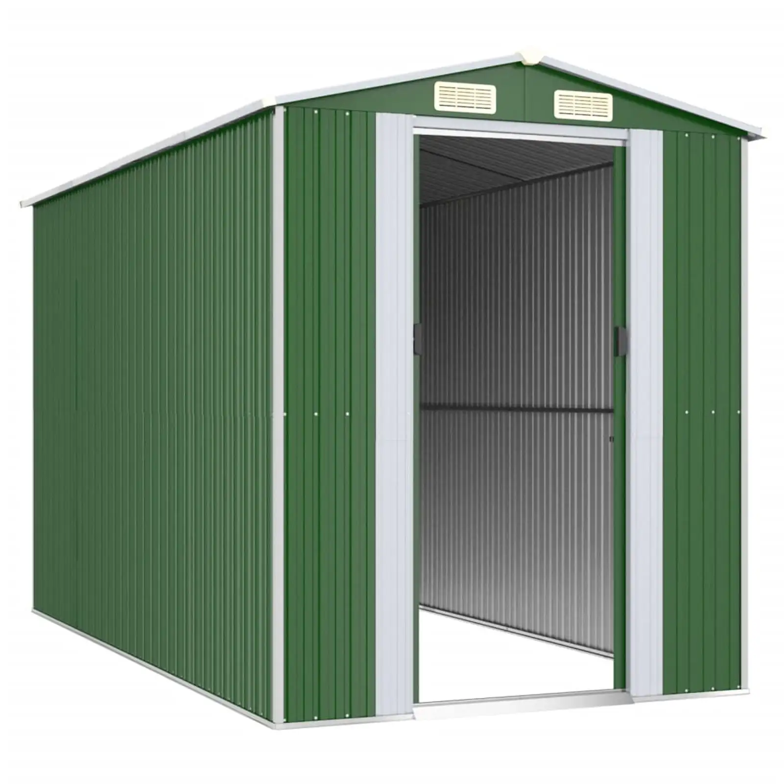 Andoer parcel.Shed 75.6x140.6x87.8 Steel ShedsCabinetCabinet Patio Cabinet Patio75.6x140.6x87.8 Steel Sheds PatioContainer Solution Tools Equipment Camerina