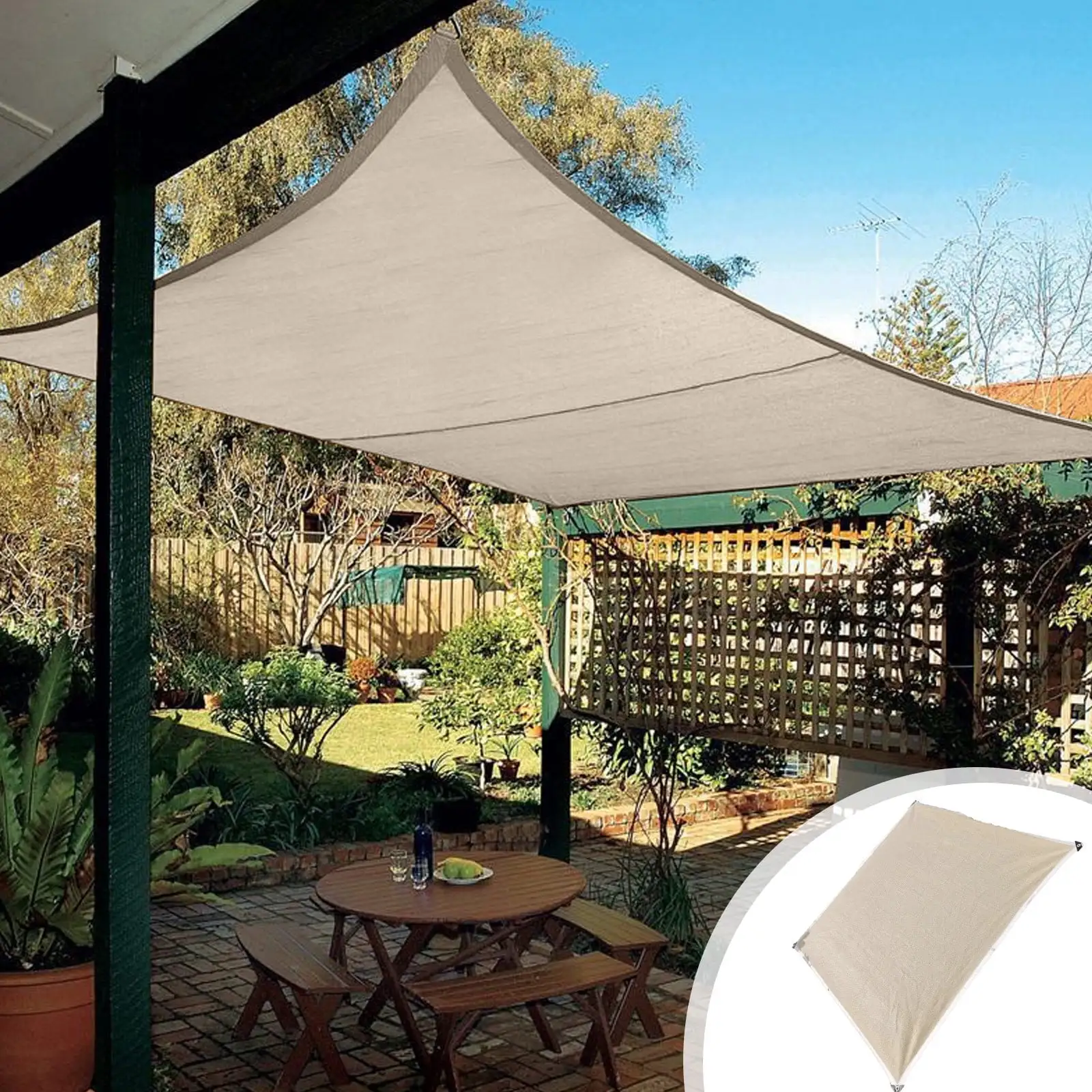 Apmemiss Clearance Shade canopies Outdoor shades Swimming pool awnings Rectangular shade canopies for patios gardens and outdoor facilities Sales Today Clearance Prime