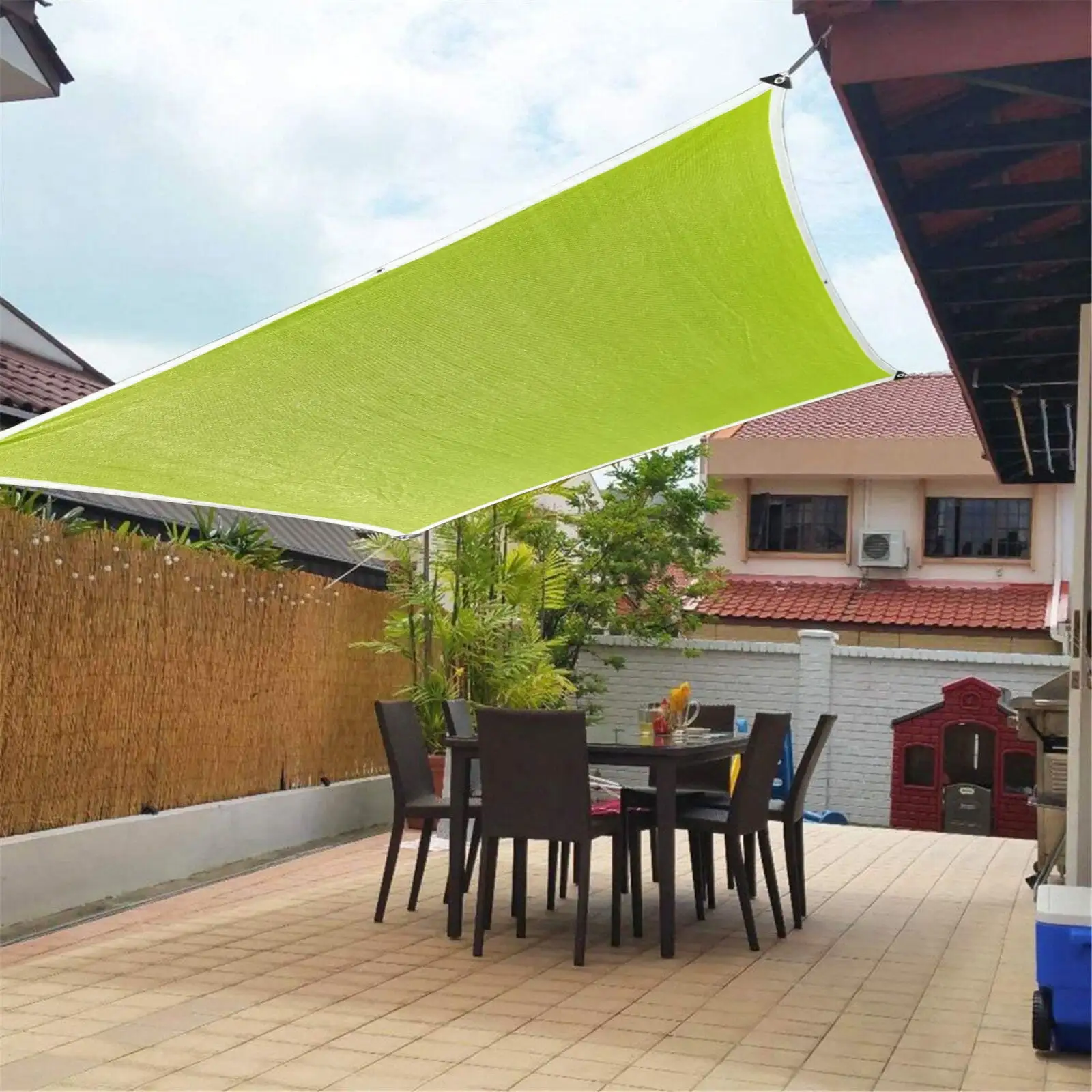 Apmemiss Clearance Sun Shade Canopy.Outdoor Sunshade Swimming Pool Sun Awning - 95% Sunshine Protection - Rectangle Shade Canopy Sunshine Block for Patio Garden Outdoor Facility