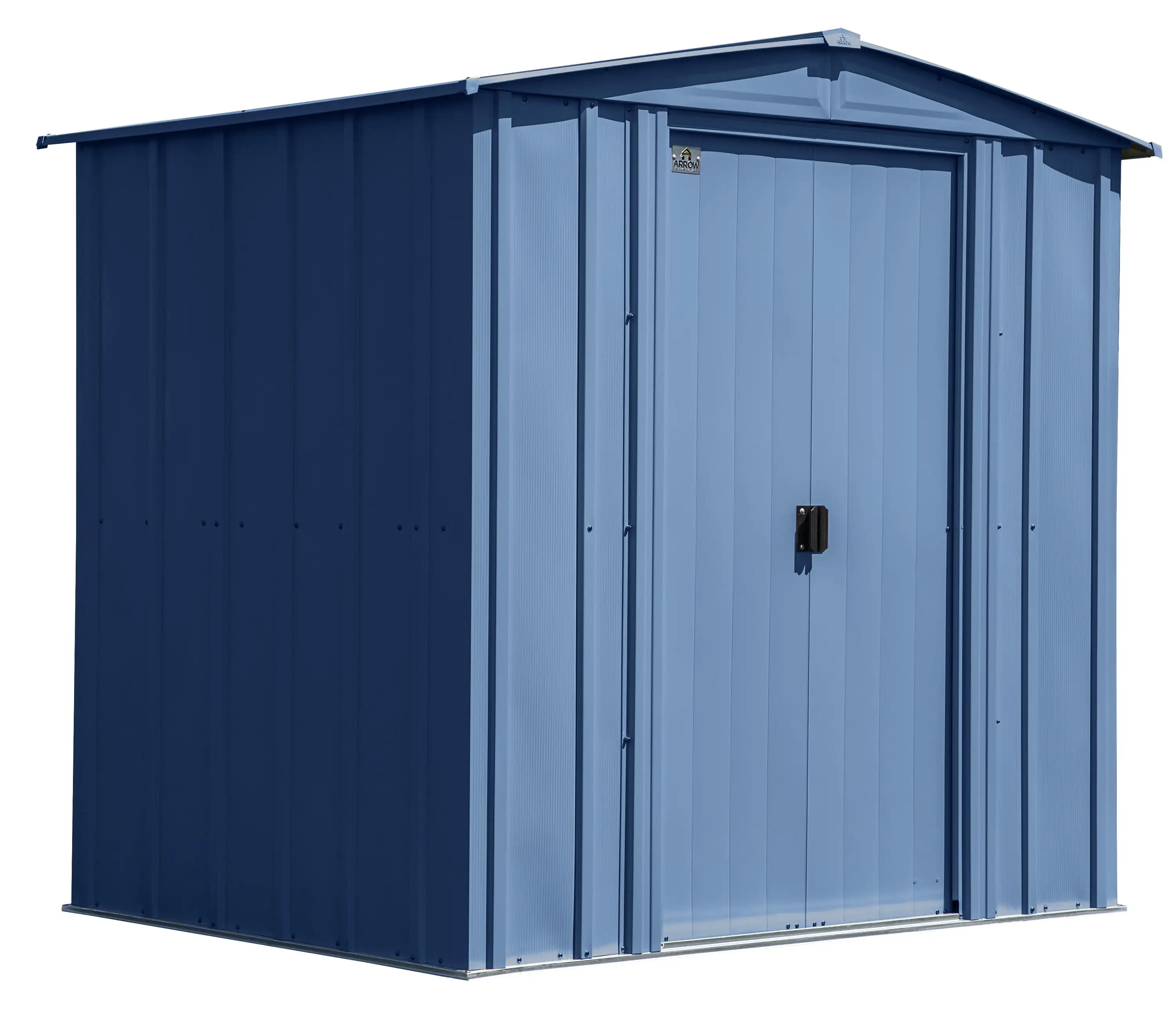 Arrow Classic Steel Storage Shed. 6x5. Blue Grey