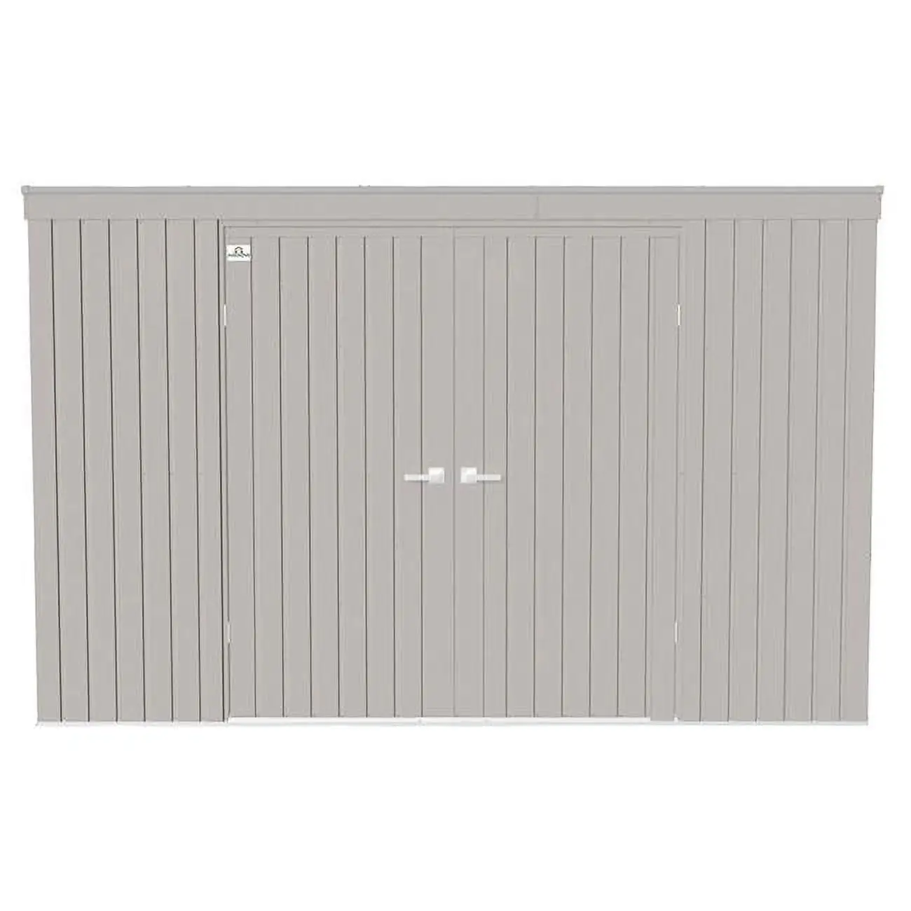 Arrow EP104CG 10 x 4 ft. Elite Steel Storage Shed. Cool Grey