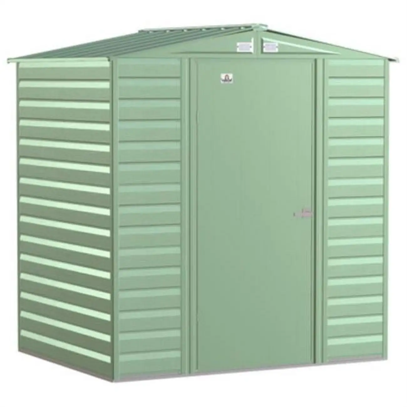 Arrow SCG65SG 6 x 5 ft. Arrow Select Steel Storage Shed. Sage Green