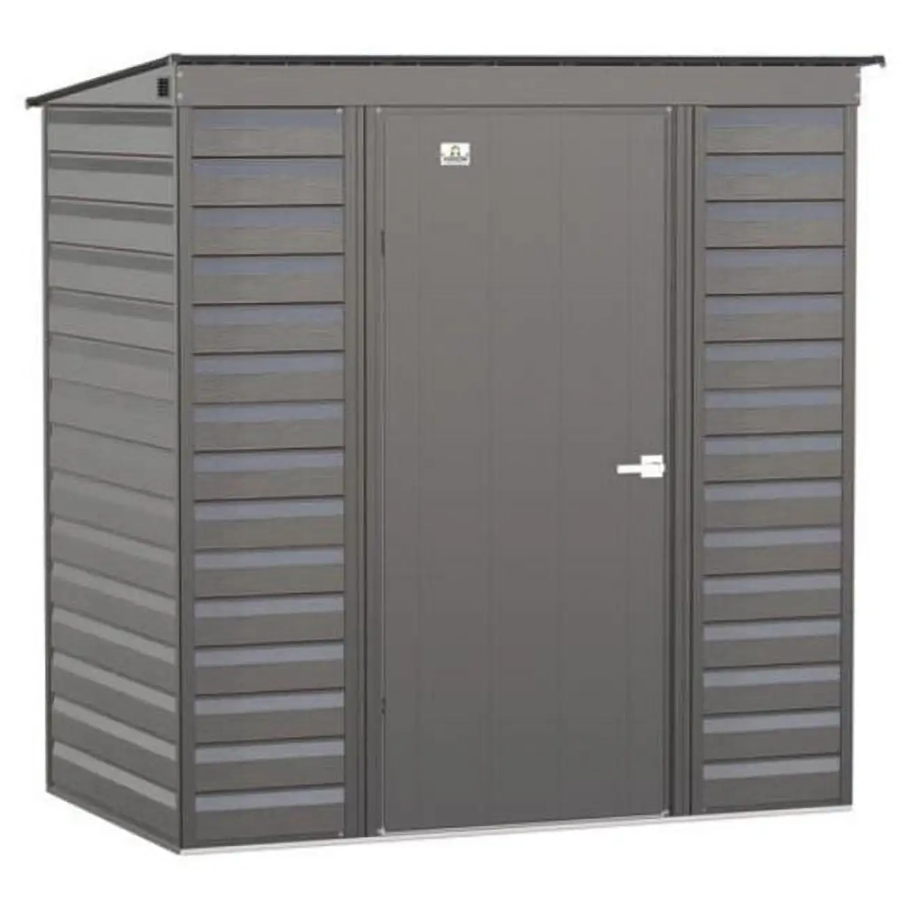 Arrow SCP64CC 6 x 4 ft. Arrow Select Steel Storage Shed. Charcoal