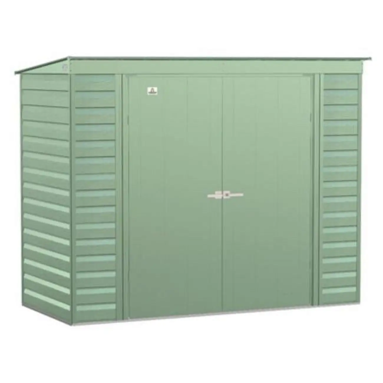 Arrow SCP84SG 8 x 4 ft. Arrow Select Steel Storage Shed. Sage Green