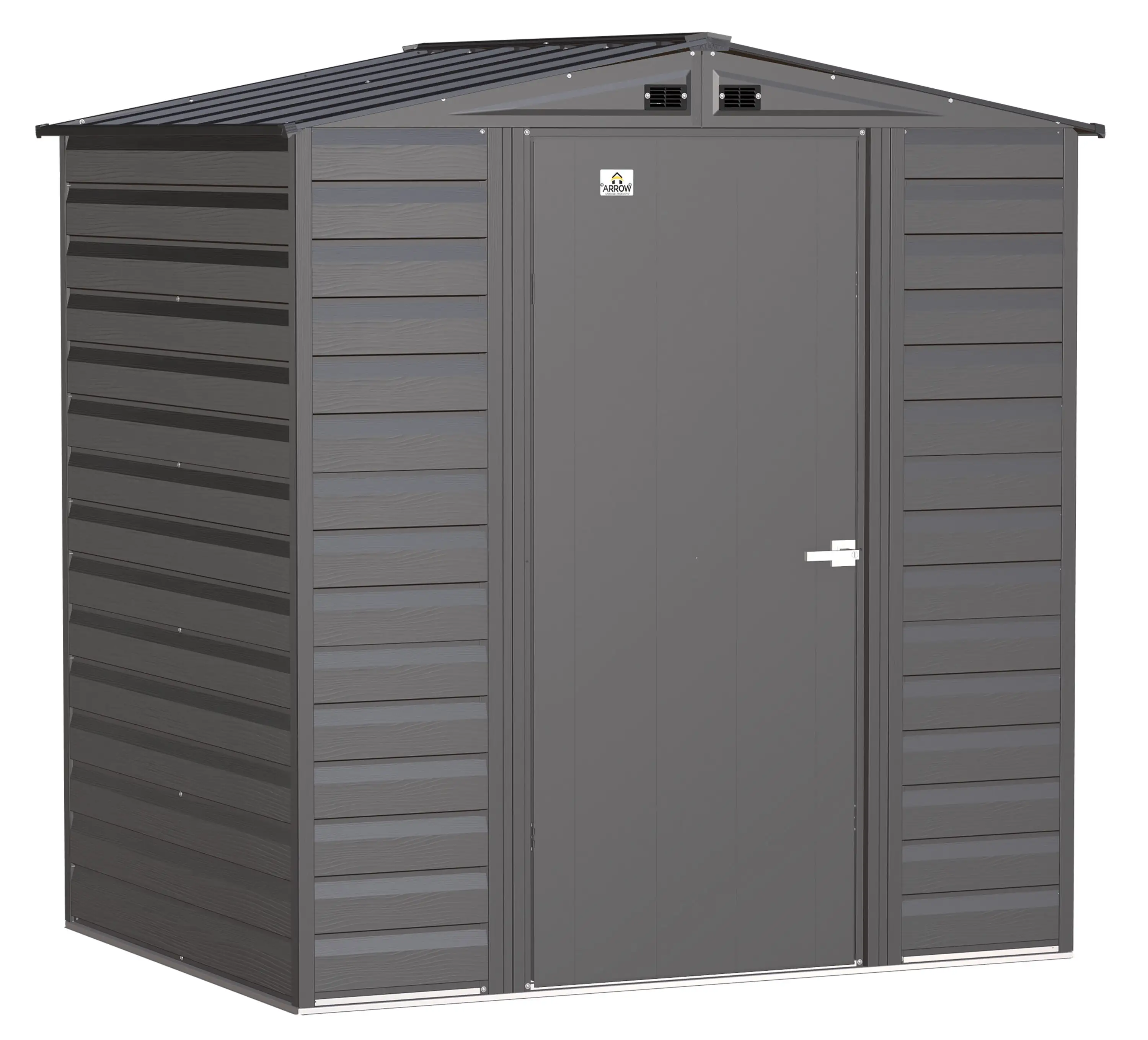 Arrow Select Steel Storage Shed. 6x5. Charcoal